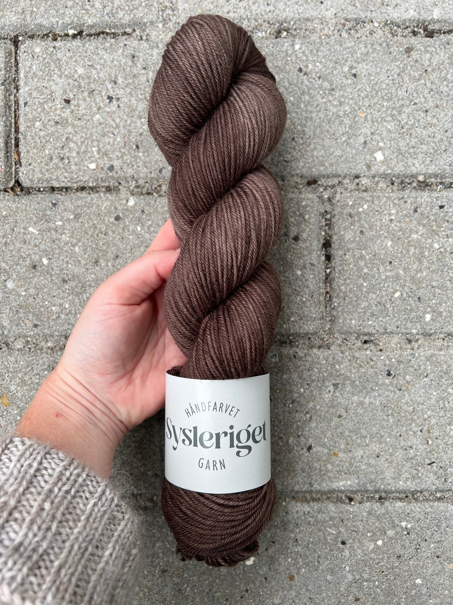 Sysleriget Sock DK | Pecan Brown