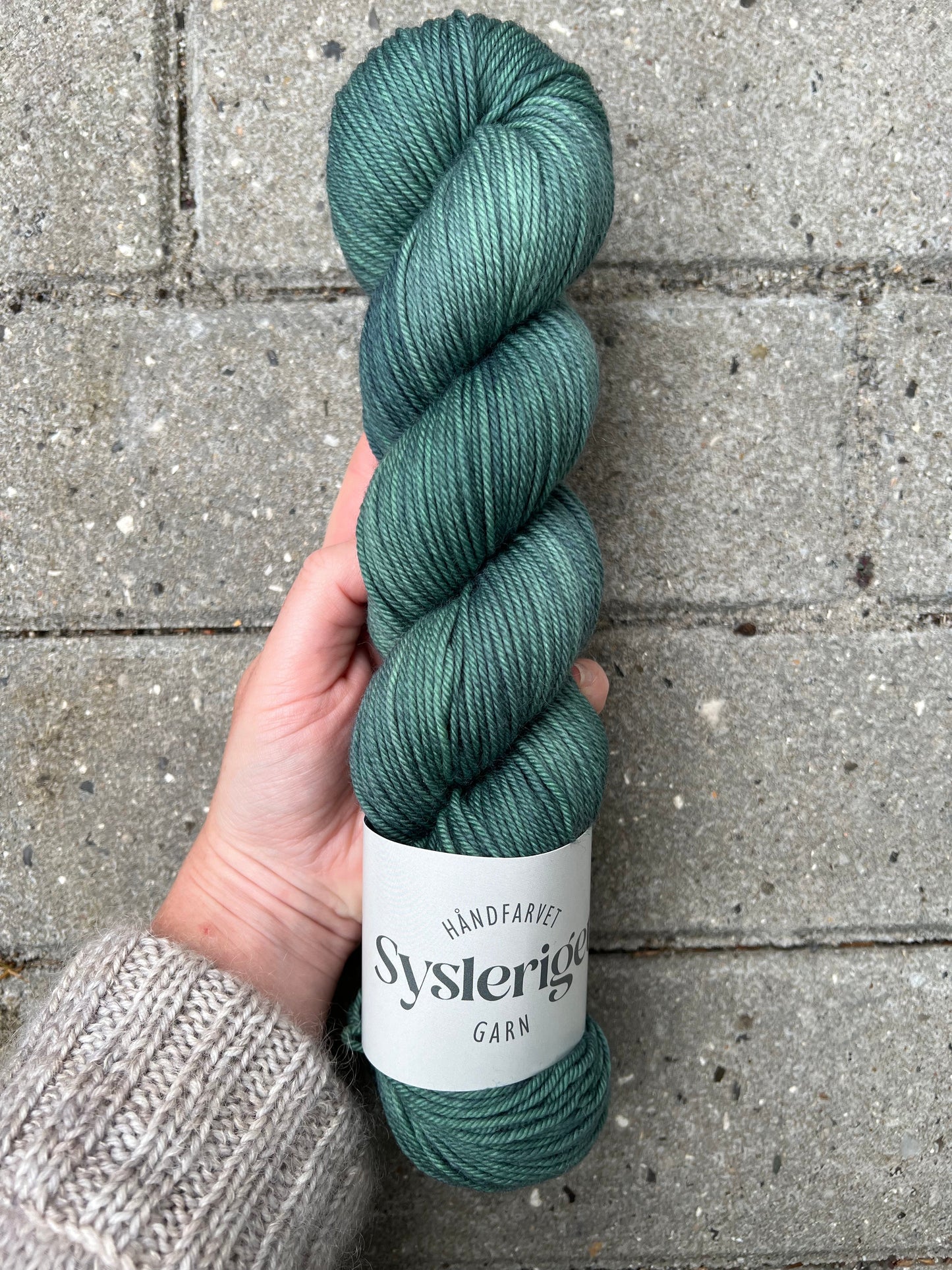 Sysleriget Sock DK | Dusty Green
